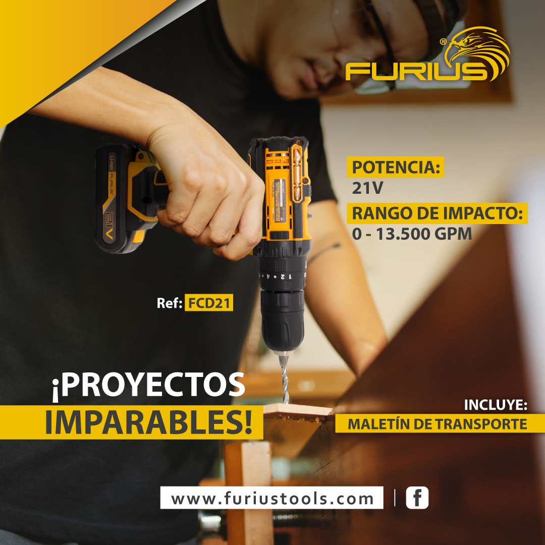 Taladro percutor inalámbrico
