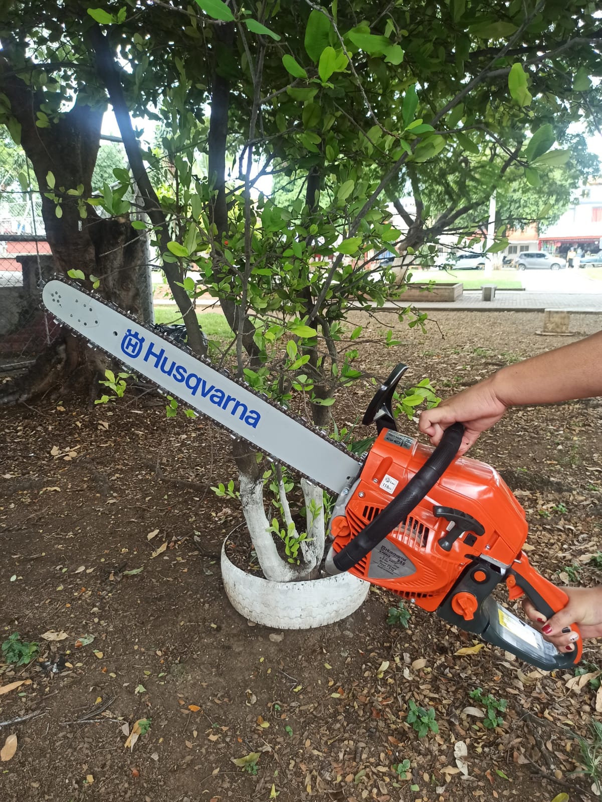 MOTOSIERRA HUSQVARNA 555 PROFESIONAL