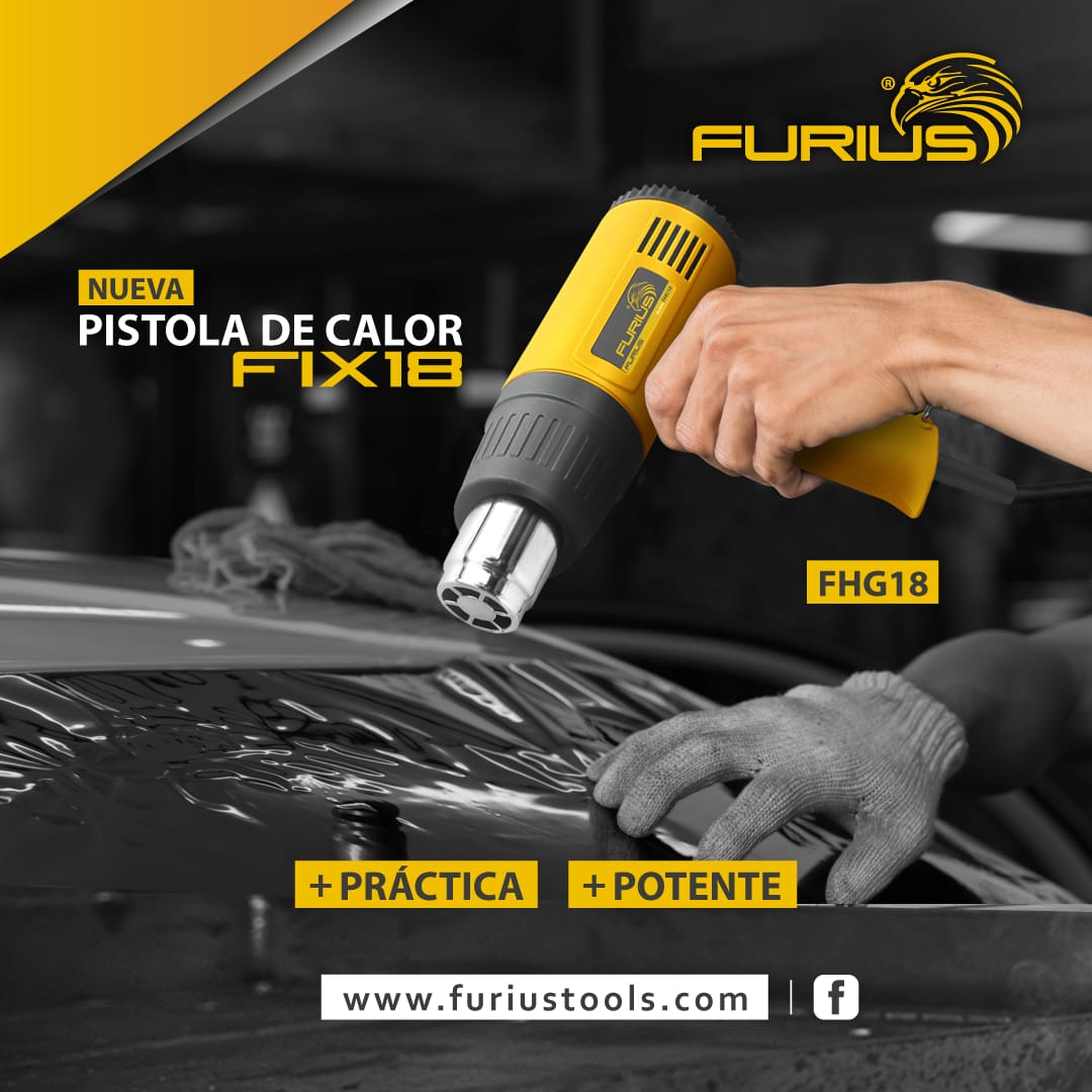Pistola de calor furius